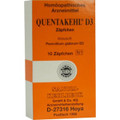 Quentakehl 3X (D3) Zäpfchen (Suppositories) 10 x 2g