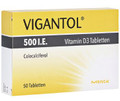 Vigantol 500 I.E. Vitamin 3X (D3) Tabletten (Tablets) 50st