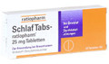 Schlaf Tabs Ratiopharm 25mg  Sleep Tabletten (Tablets) 20st (Available Mid-November 202) May hold your order up