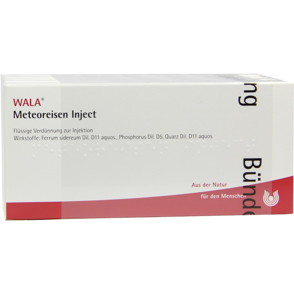 Meteoreisen Inject Ampullen (Ampoules) 50 x 1ml - Worldwide Shipping PaulsMart Europe