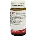 Sulfur 6X (D6) Globuli (Globules) 20g (Round Sugar Pills)