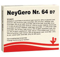NeyGero Nr.64 7X (D7) Ampullen (Ampoules) 5 x 2ml