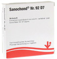 Sanochond Nr.92 7X (D7) Ampullen (Ampoules) 5 x 2ml
