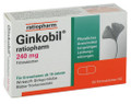 Ginkobil Ratiopharm 240mg Filmtabletten (Coated Tablets) 60st