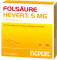 Folsaeure Hevert (Folic Acid) Ampullen (Ampoules) 10 x 5mg