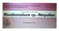 Rhodizonic Acid CP.  Ampullen (Ampoules) 10 x 2ml