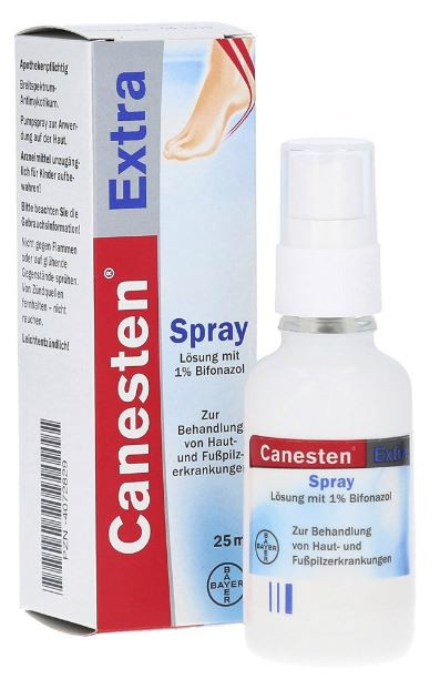 Canesten Extra Spray (25 ml) Erfahrungen 3.4/5 Sternen