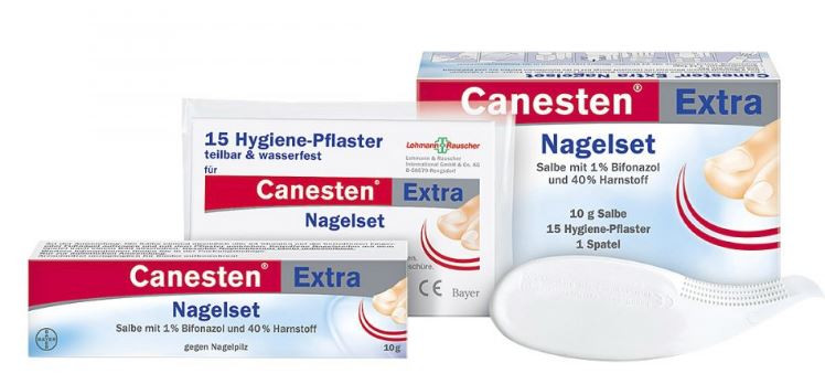 Canesten Nagelset treatment of nail fungus, Nagelpilz, shipped