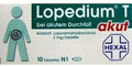 Lopedium T Akut Bei Akutem Durchfall (Acute Diarrhea) Tabletten (Tablets) 10st