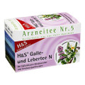 H&S Galle Lebertee N (Gall and Liver Tea) 20ea