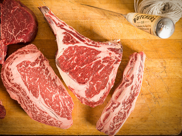 USDA Prime Bone-In Dry Aged Ribeye Steaks