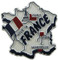 France country shaped magnetic map