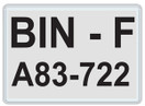 Magnetic Label Holders, 8.5x11 inch Pockets-C
