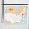 State Magnet Collectors USA Map Display