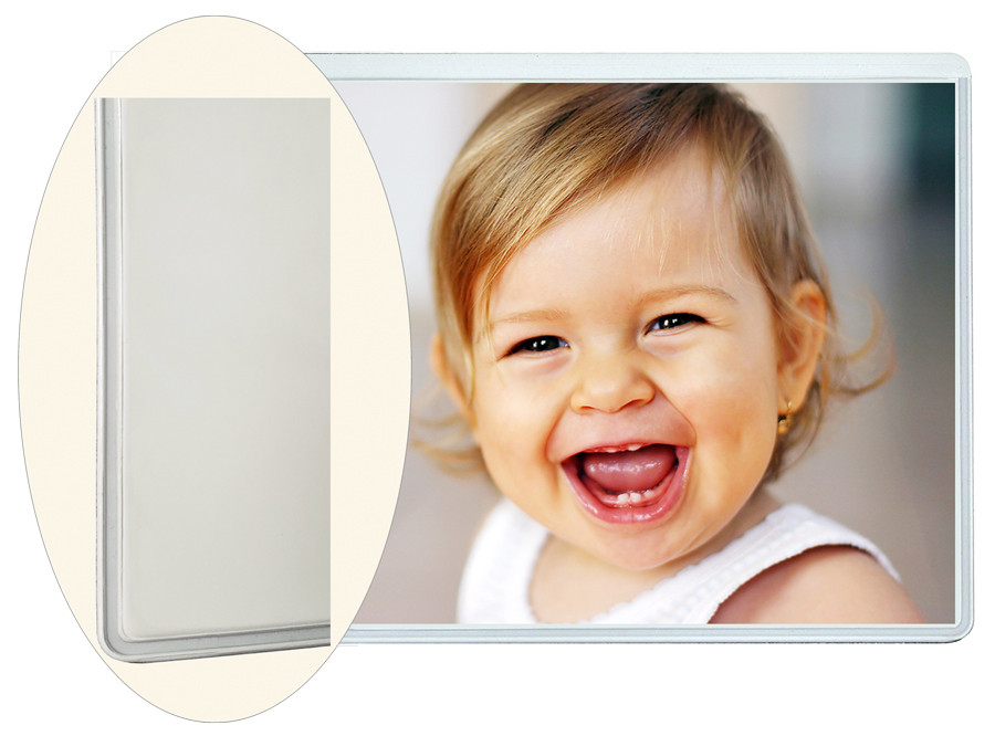 3 5x5 Magnetic Picture Frames Photo Pockets S