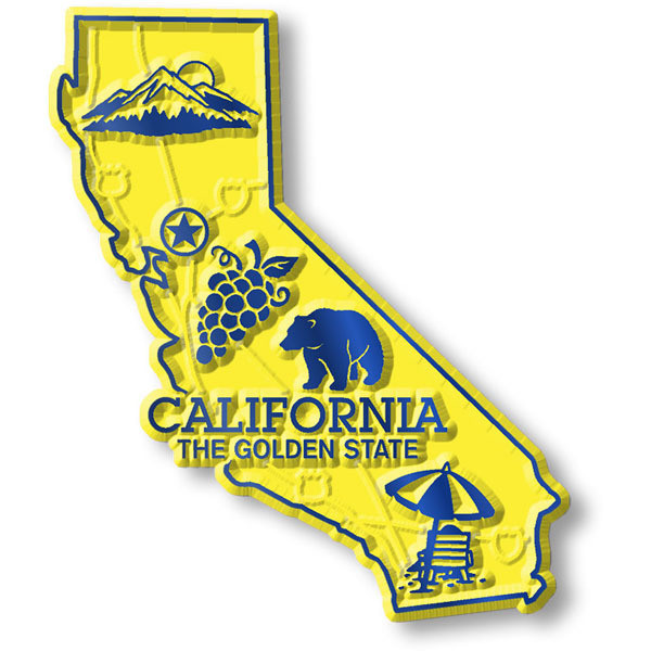 Pacific Coast Highway Kalifornien USA Fridge Magnet Souvenir Magnet Kühlschrank 