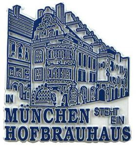 München Bär Bier Bayern Magnet Poly 7,5 cm Germany Souvenir 