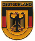 Germany Crest, Europe souvenir magnet