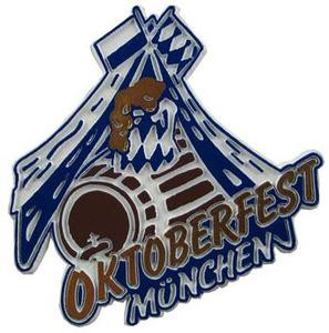 München Oktoberfest Kirmes Foto Magnet Germany 8 cm Reise Souvenir 