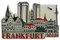 Frankfurt Germany, Europe souvenir magnet