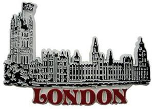 Il Parlamento di Londra Londra Souvenir Laser Cut Fridge Magnet 