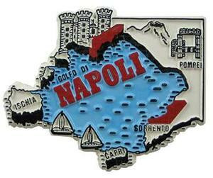 Napoli Italy Mod2 Fridge Magnet Souvenir Magnet Kühlschrank 
