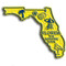 State Magnet -  Florida with Capital