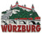 Wuerzburg Germany, Europe souvenir magnet