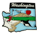 Souvenir State Magnet – Washington