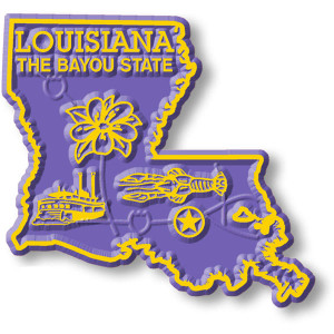 State Magnet -  Louisiana 