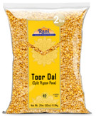 Rani Toor Dal (Split Pigeon Peas) 32oz (2lbs) 908g ~ All Natural | Gluten Friendly | NON-GMO | Kosher | Vegan | Indian Origin