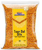 Rani Toor Dal (Split Pigeon Peas) Oily, 32oz (2lbs) 908g ~ All Natural | Gluten Friendly | NON-GMO | Kosher | Vegan | Indian Origin