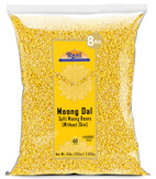Rani Moong Dal (Split Mung Beans Without Skin) Lentils Indian 128oz (8lbs) 3.63kg Bulk ~ All Natural | Gluten Friendly | Non-GMO | Kosher | Vegan | Indian Origin