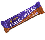 Cadbury Dairy Milk Whole Nut 49g