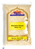 Rani Sesame Seeds Whole White, Hulled (Till) 14oz (400gm) ~ All Natural | Gluten Friendly | NON-GMO | Vegan | Indian Origin