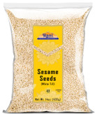 Rani Sesame Seeds Whole White, Hulled (Till) 14oz (400gm) ~ All Natural | Gluten Friendly | NON-GMO | Kosher | Vegan | Indian Origin