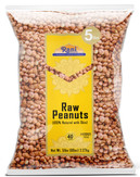 Rani Peanuts, Raw Whole With Skin (uncooked, unsalted) 80oz (5lbs) 2.27kg Bulk ~ All Natural | Kosher |  Vegan | Gluten Friendly | Fresh Product of USA ~ Spanish Grade Groundnut/Red-s