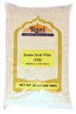 Rani Sesame Seeds Whole White, Hulled (Till) 28oz (800gm) ~ All Natural | Gluten Friendly | NON-GMO | Vegan | Indian Origin