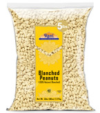 Rani Peanuts Skinless (Blanched, Uncooked) 80oz (5lbs) 2.27kg Bulk ~ All Natural | Vegan | Gluten Friendly | Kosher | Fresh Product of USA ~ Spanish Grade Groundnuts