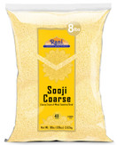Rani Sooji Coarse (Farina, Suji, Rava, Rawa, Wheat Semolina) Flour 128oz (8lbs) 3.63kg Bulk ~ All Natural | Vegan | NON-GMO | Kosher | Indian Origin