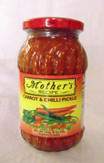 Mothers Recipe Carrot & Chilli Pickle 500G