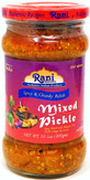 Rani Mixed Vegetable Pickle (Achar, Spicy Indian Relish) 10.5oz (300g) Glass Jar ~ Vegan | Gluten Free | NON-GMO | No Colors | Popular Indian Condiment, Indian Origin