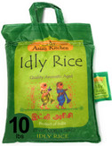 Asian Kitchen Idly (Idli) Rice 10lbs Pound Bag (4.54kg) Short Grain Rice ~ All Natural | Gluten Friendly | Vegan | Indian Origin | Export Quality