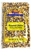 Rani Roasted Chana (Chickpeas) Plain Flavor 14oz (400g) ~ All Natural | Vegan | No Preservatives | Gluten Friendly | Indian Origin | Great Snack, Ready to Eat