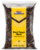 Rani Black Pepper Whole (Peppercorns), Premium Indian MG-1 Grade 3.5oz (100g) ~ All Natural | Gluten Friendly | Kosher | Non-GMO | Perfect Size for Grinders!