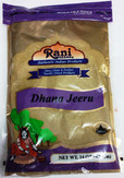 Rani Dhana-Jeeru (Coriander-Cumin Blend 50-50) Powder 14oz (400g) ~ All Natural | Salt Free | Vegan | Gluten Friendly | NON-GMO