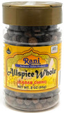 Rani Allspice (Kabab Chini) Whole Spice 3oz (85g) PET Jar ~ All Natural | Vegan | Gluten Friendly | NON-GMO | Indian Origin