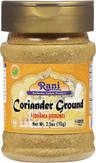 Rani Coriander Ground Powder (Indian Dhania) Spice 2.5oz (70g) PET Jar ~ All Natural | Salt-Free | Vegan | No Colors | Gluten Friendly | NON-GMO | Kosher | Indian Origin