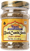 Rani Black Cumin Seeds (Kala Jeera / Bunium bulbocastanum) 3oz (85g) Natural ~ Gluten Friendly | NON-GMO | Vegan | Indian Origin