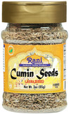 Rani Cumin Seeds Whole (Jeera) Spice 3oz (85g) PET Jar ~ All Natural | Gluten Friendly | NON-GMO | Vegan | Kosher | Indian Origin